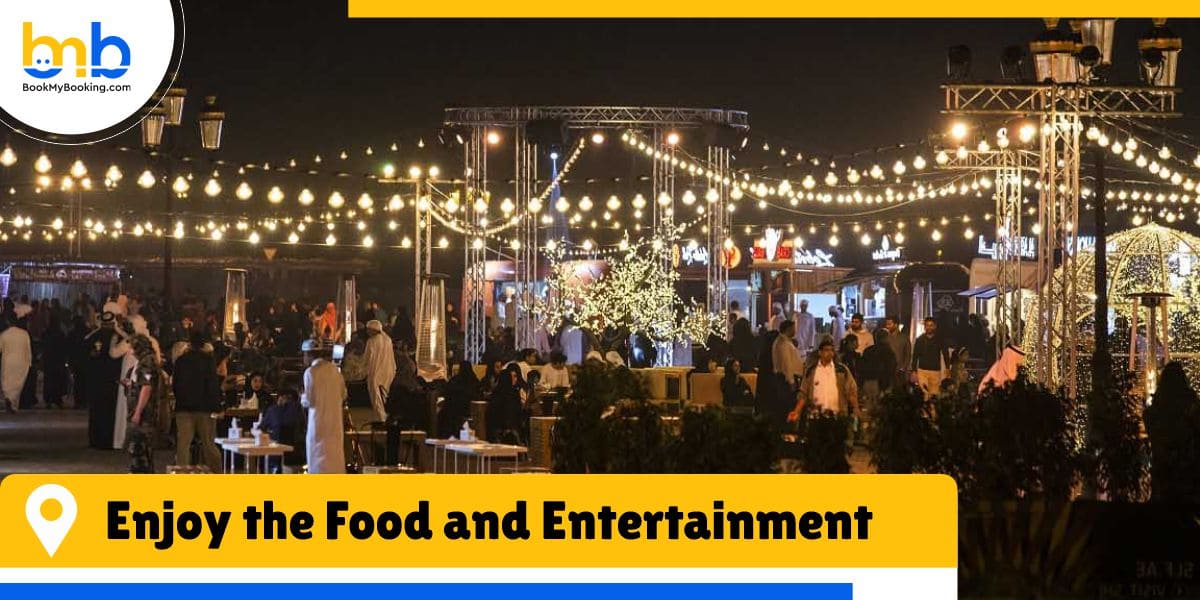enjoy the food and entertainment from bookmyboooking