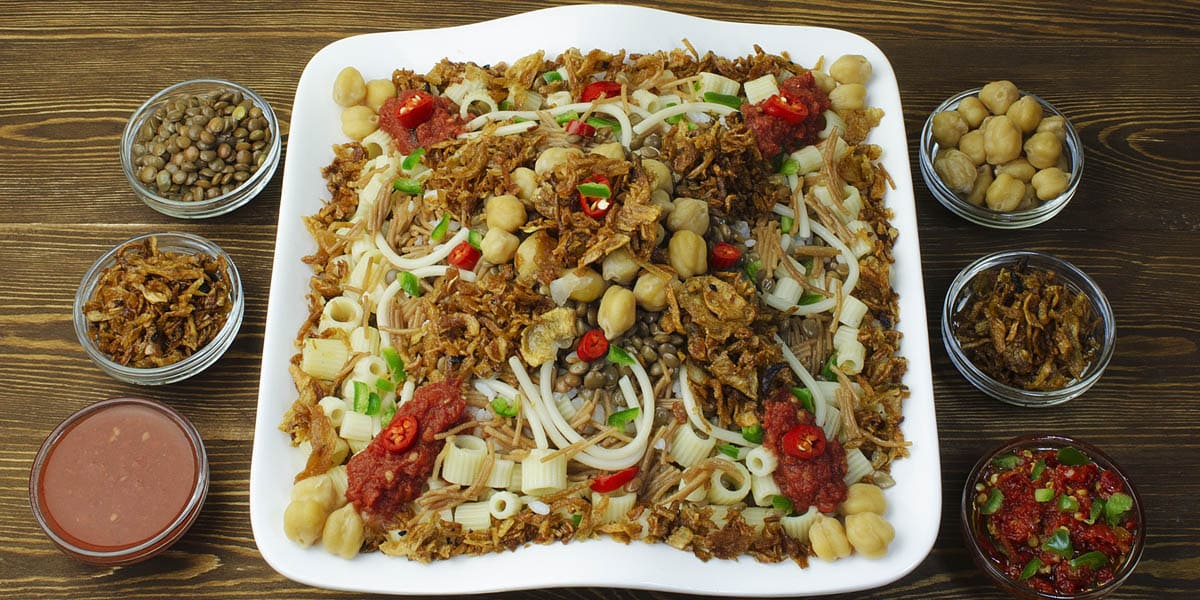 koshari egyptian cuisine food from instaglobalvisa